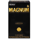 Trojan Magnum Condoms - Large Size for Extra Comfort and Reliability