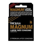 Trojan Magnum Condoms - Large Size Trojan Magnum Condoms for Extra Comfort and Protection