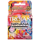 Trojan Nirvana Condom Pack of 3 featuring original artwork by Ari Lankin