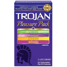 Trojan Pleasure Condoms - Asst. Box Of 12: Enhance intimacy with Trojan Pleasure Pack