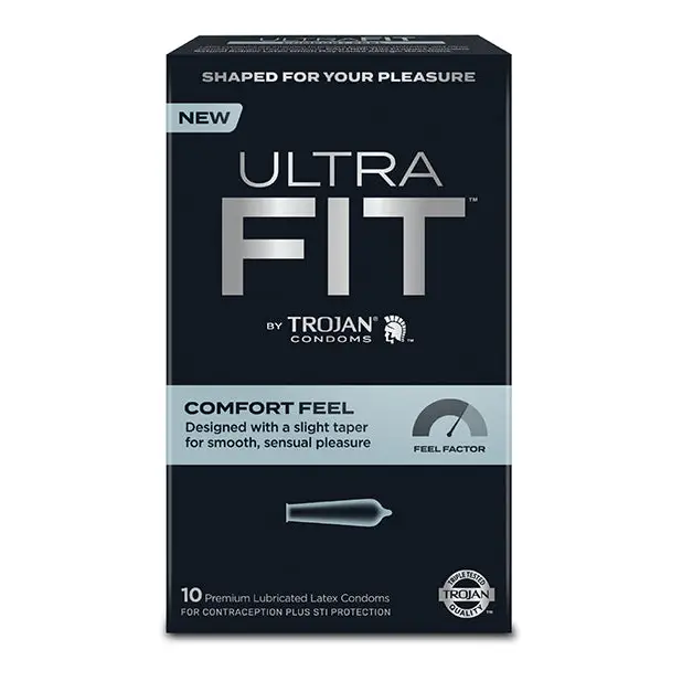 Trojan Ultrafit Comfort Feel 10 ct. - Condoms