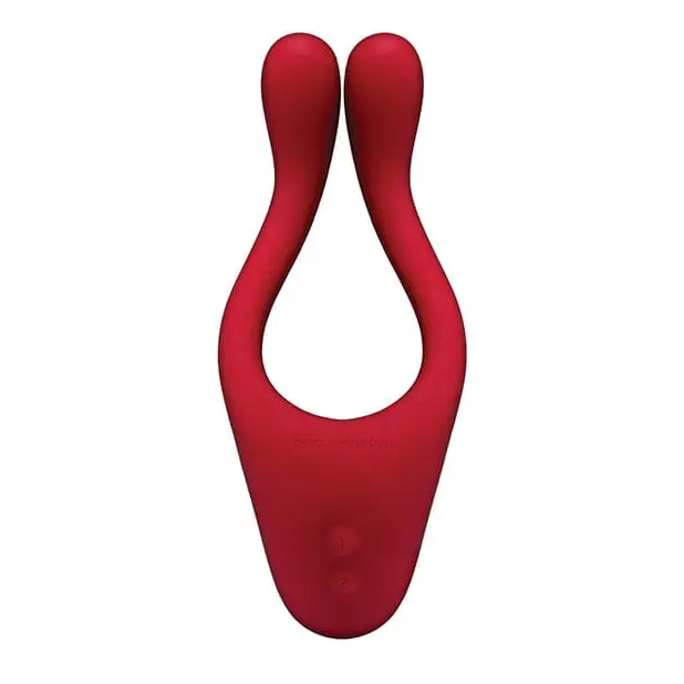 Doc Johnson Stimulators Tryst Bendable Multi Zone Massager Limited Edition - Red at the Haus of Shag