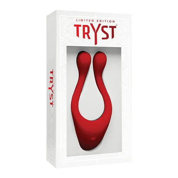 Doc Johnson Stimulators Tryst Bendable Multi Zone Massager Limited Edition - Red at the Haus of Shag