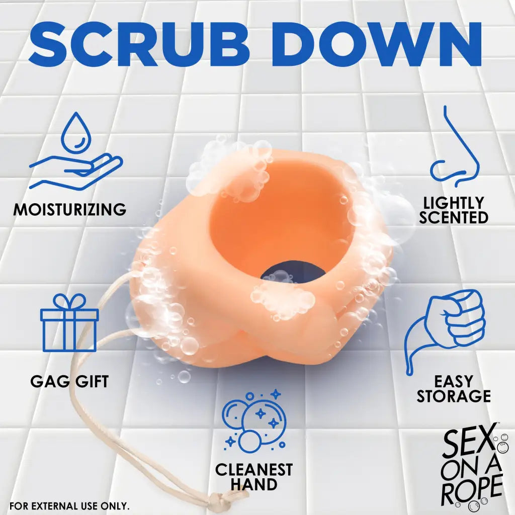 Tug N Scrub Soap On A Rope - Body Wash