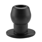 Tunnel Plug Medium Black - Butt Plug