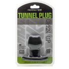 Tunnel Plug Medium Black - Butt Plug