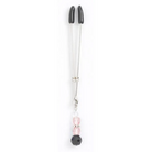 Tweezer Clit Clamp W/beads - Pink - Clit Clamp