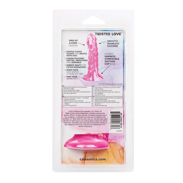 Twisted Love Twisted Ribbed Probe - Plain Dildo