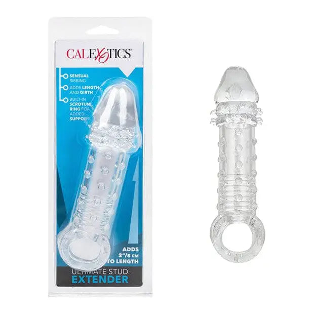 CalExotics Penis Enhancement Clear Ultimate Stud Extender at the Haus of Shag