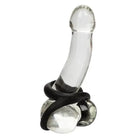 CalExotics Penis Enhancement Ultra Soft Crazy 8 Ring - Black at the Haus of Shag