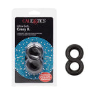 CalExotics Penis Enhancement Ultra Soft Crazy 8 Ring - Black at the Haus of Shag