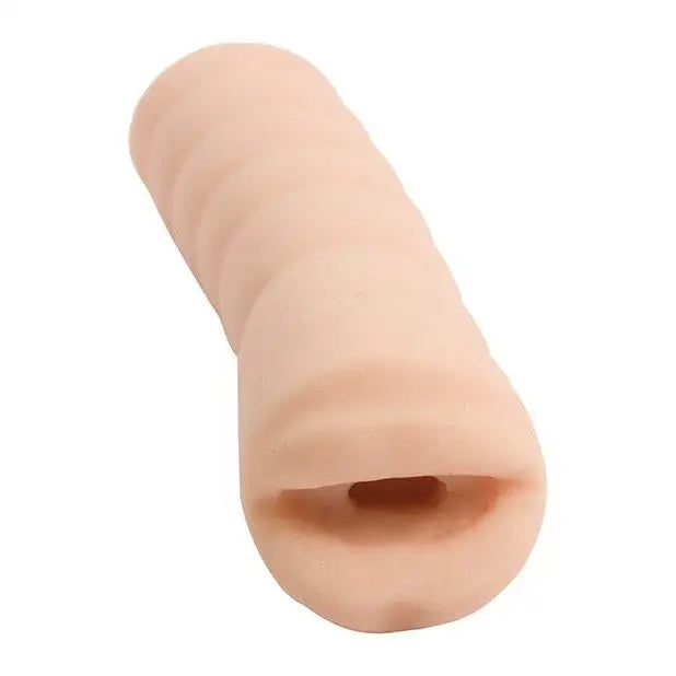 Ultraskyn Quickie-to-go - Vagina: Flesh-colored adult novelty product with an opening