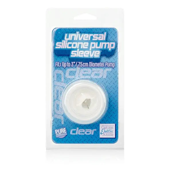 Universal Silicone Pump Sleeve - Clear - Pump Accessories