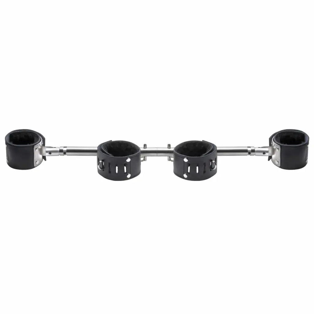 Master Series Bondage-kits Unrestricted Access Spreader Bar Kit With Ring Gag at the Haus of Shag