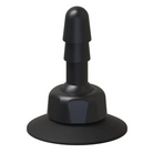 Black hat atop Vac-u-lock Deluxe 360 Swivel Suction Cup Plug for secure, versatile use