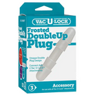 Doc Johnson Strap Ons Vac-u-lock Double Up Plug - White at the Haus of Shag