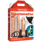 Doc Johnson Dongs & Dildos Vac-u-lock Dual Density Experienced Set - Vanilla at the Haus of Shag