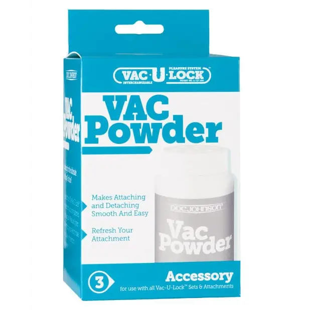 Doc Johnson Strap Ons Vac-u-lock Powder at the Haus of Shag