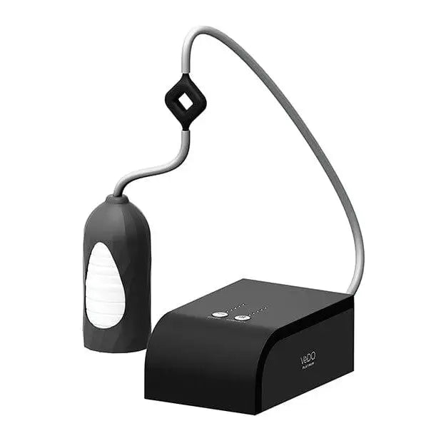 Black and white lamp with light atop - Vedo Hummer Transform Your BJ Masturbator accessory