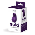 VeDO Stimulators Deep Purple Vedo Suki Rechargeable Vibrating Sucker at the Haus of Shag