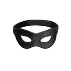 Velvet & Velcro Eye Mask Adjustable Black - Blindfold