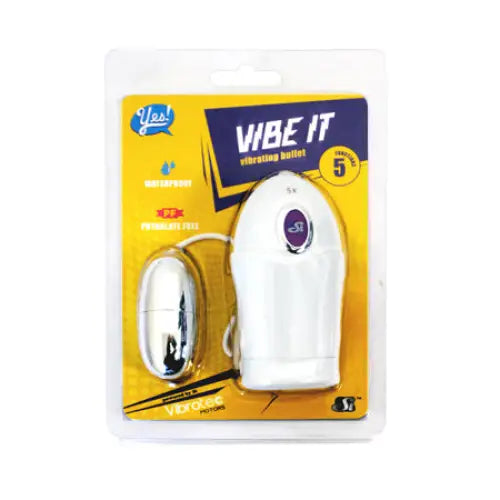 Vibe It White - Bullet Vibrator