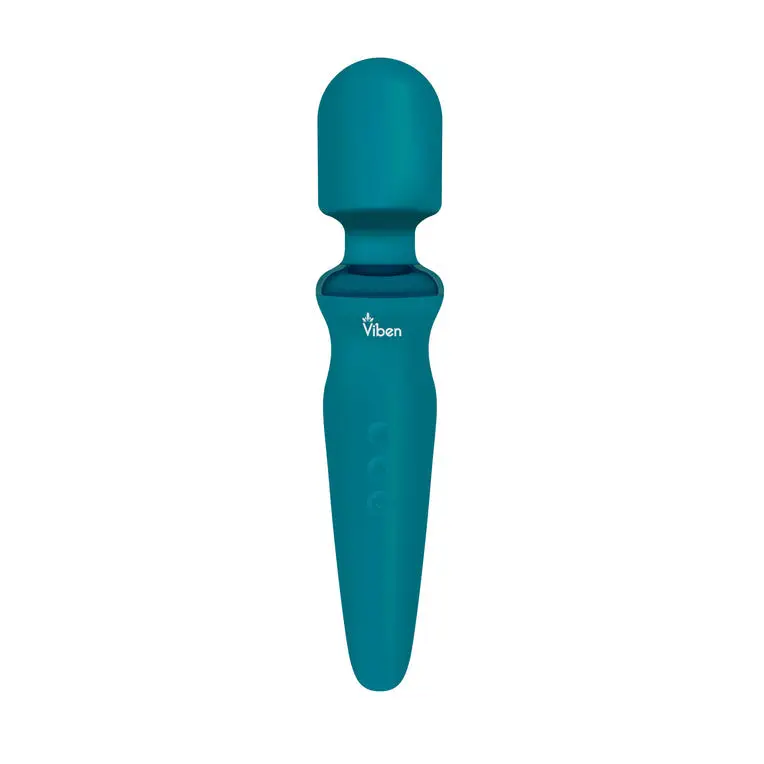 Viben Fierce Intense Wand Massager Ocean - Vibrators