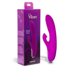 Viben Frenzy Rabbit Vibe W/ Clit Suction Berry - Rabbit