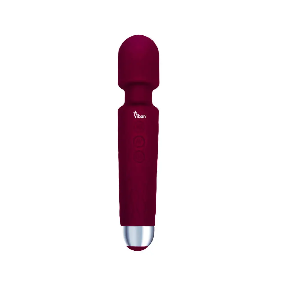 Viben Tempest Intense Wand Massager - Ruby - Wand