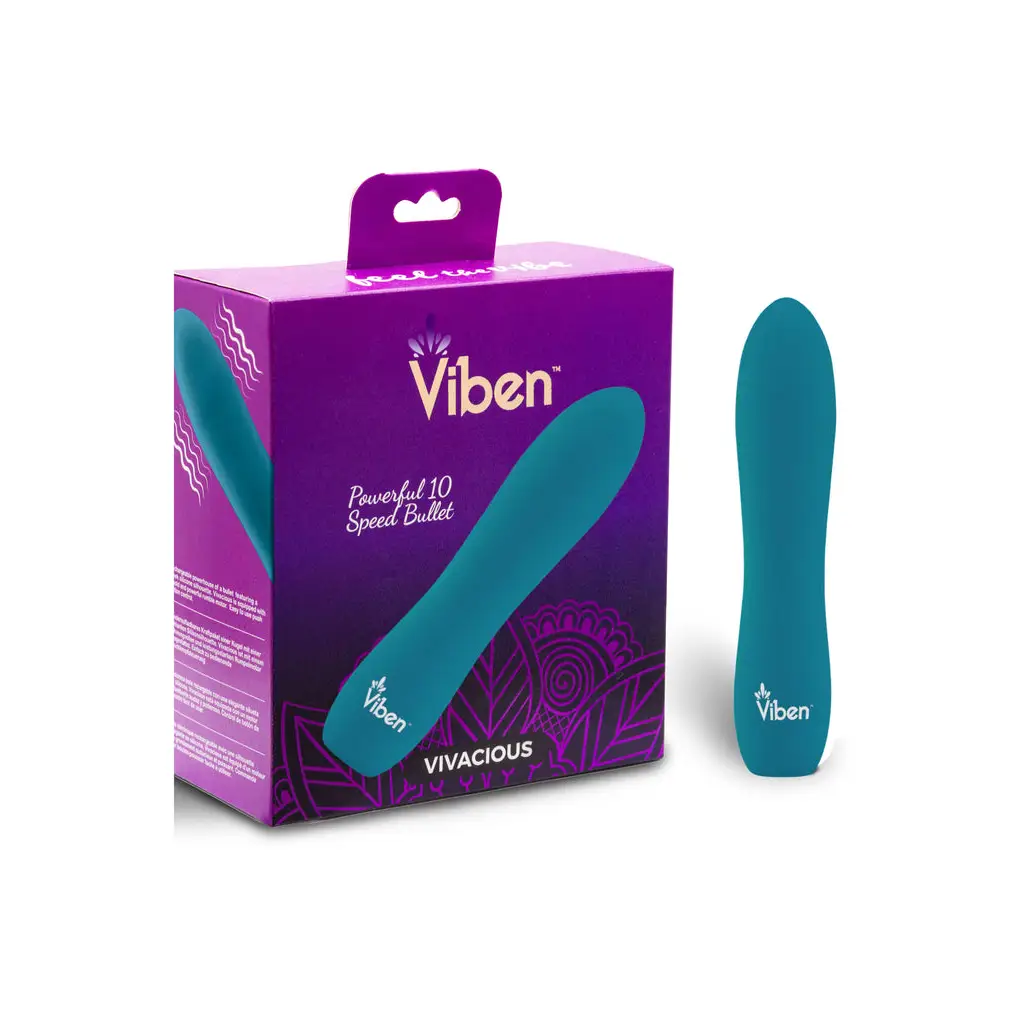 Viben Vivacious 10 Function Bullet - Bullet Vibrator