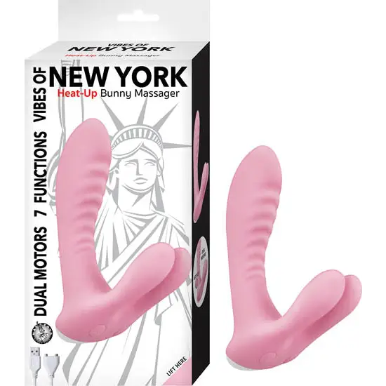 Vibes Of New York Bunny Massager - Lavender - Vibrators