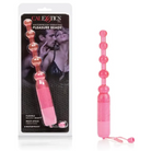 CalExotics Stimulators Pink Vibrating Pleasure Beads Waterproof at the Haus of Shag