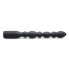 Viper Anal Beads Silicone Dual Motor Vibrator with black silicone anal beads and handle