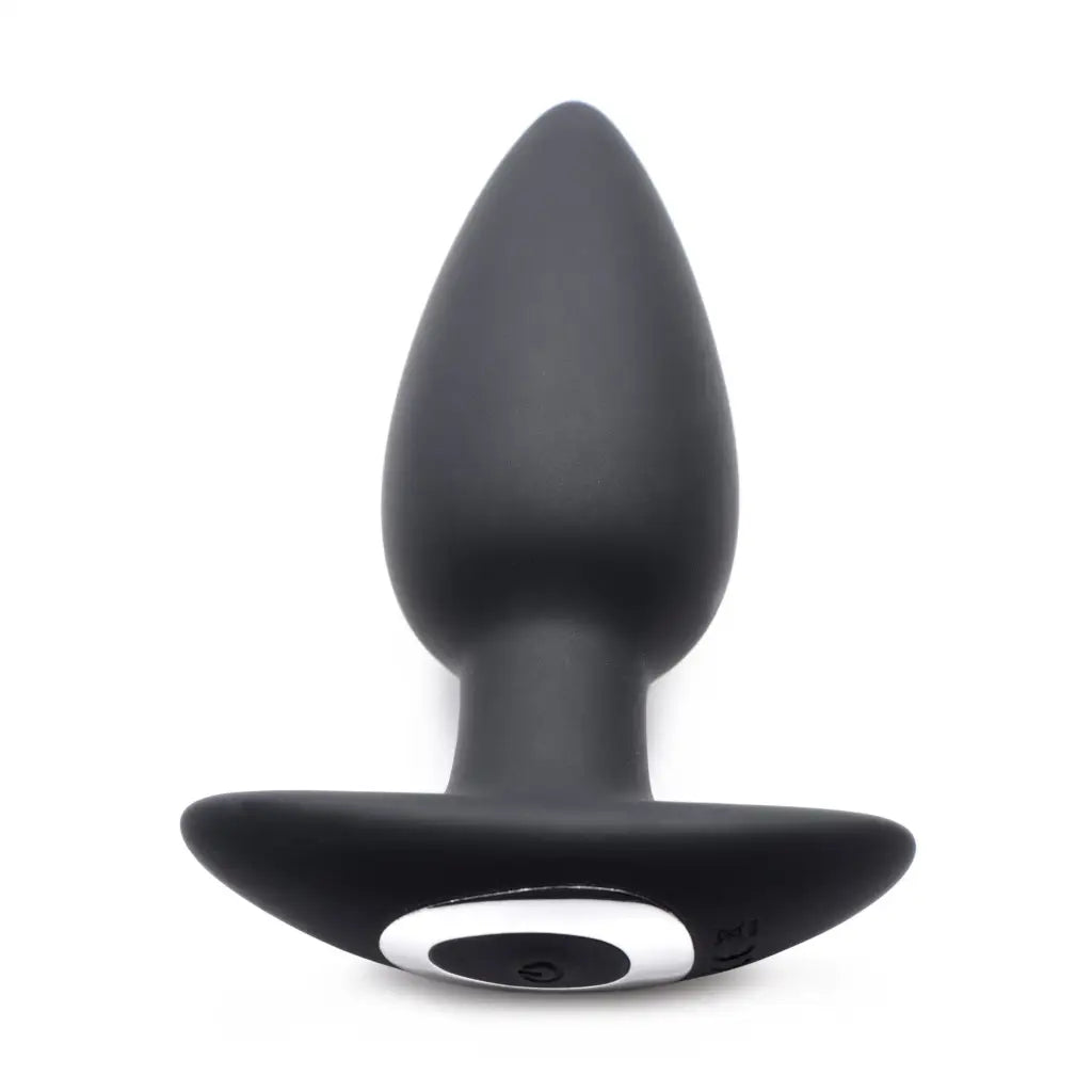 Whisperz Vibrator Voice Activated 10x Vibrating Butt Plug With Remote Control at the Haus of Shag