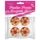 (wd) Pecker Party Confetti Gun Refill Cartridges 4pc Pack - Party Games Gifts & Supplies