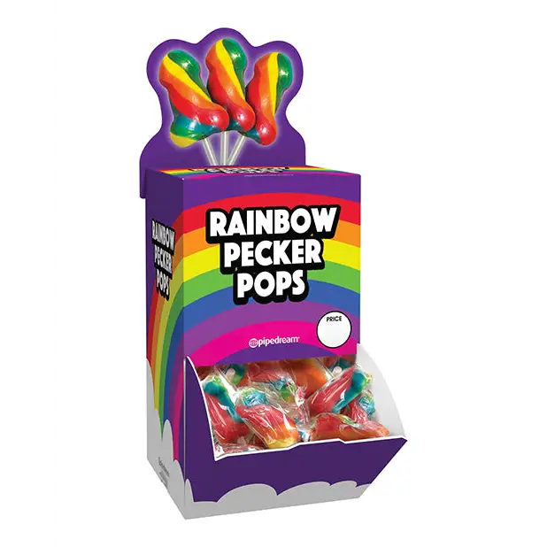 (wd) Rainbow Pecker Pops 72pc - General