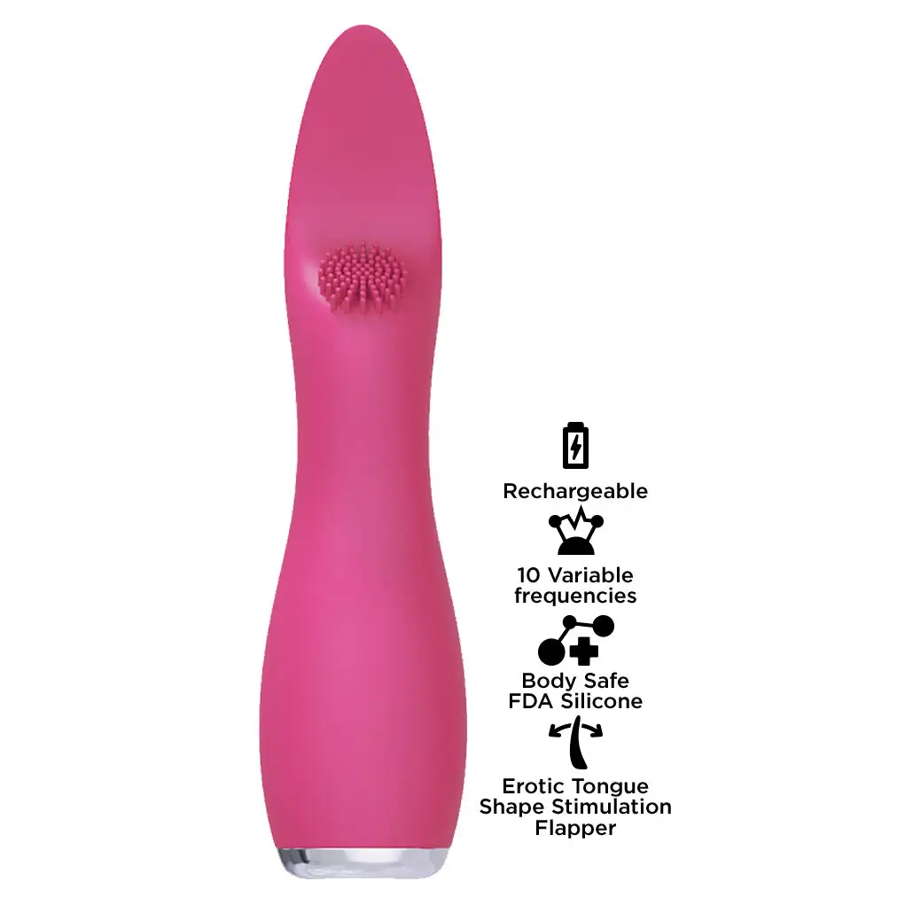 (wd) Stardust Light Speed Toy Flapper Tip - Vibrators