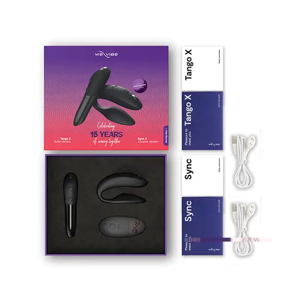 We-vibe 15 Year Anniversary Collection - Black - Vibrator Kit