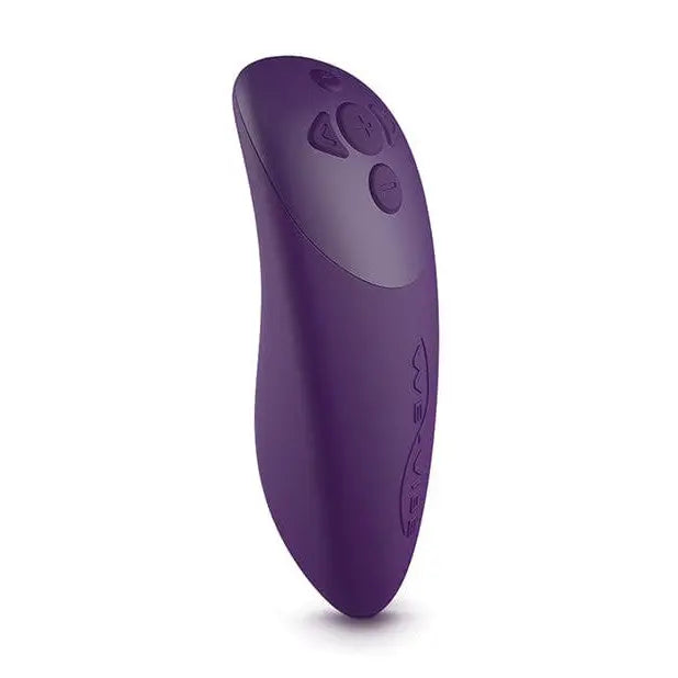 The We-Vibe Chorus Couples Vibrator with app control and squeeze remote in purple
