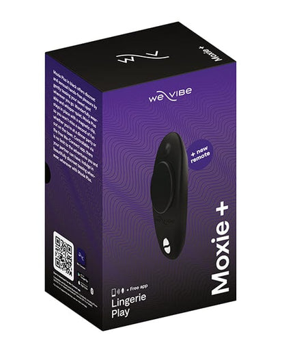We-Vibe Wearable Vibrator Black We-Vibe Moxie+ at the Haus of Shag