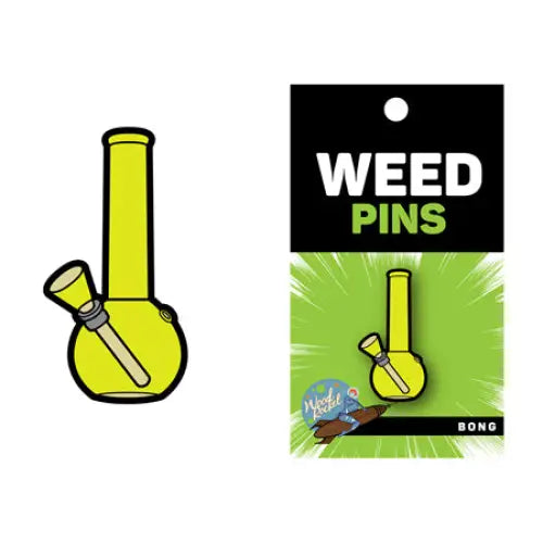 Weed Pin Bong - Enamel Pin