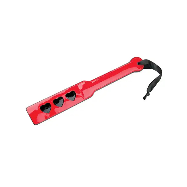 Whipsmart Heartbreaker Spanking Paddle - Red/black - Paddle