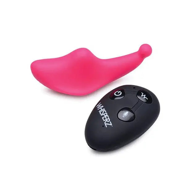 Whisperz Stimulators Whisperz Voice Activated 10x Panty Vibe W/remote Control - Pink at the Haus of Shag