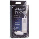 White Nights Bullet Vibrator with Wired Remote - White - Bullet Vibrator