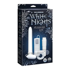 Doc Johnson Stimulators White Nights Pleasure Kit - White at the Haus of Shag