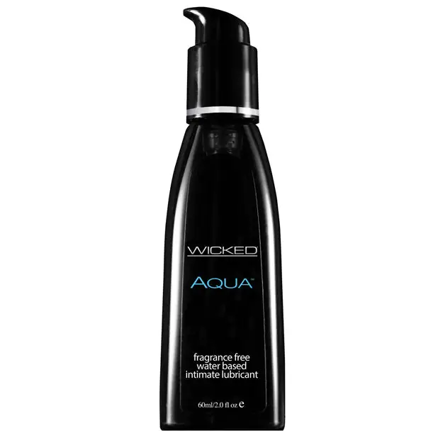 Wicked Aqua Lubricant 2oz. - Fragrance Free / 2 Oz - Lubricants and Toy Cleaners