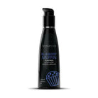 Black bottle of Wicked Flavored Water Based Blueberry Muffin intimate lubricant