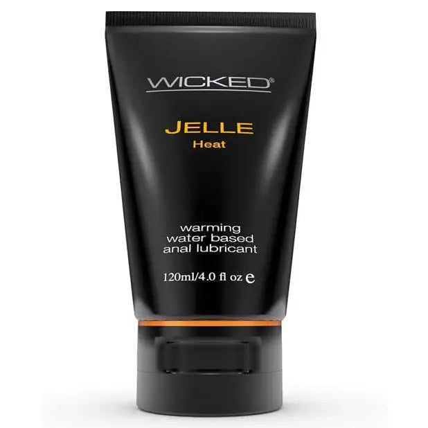 Wicked Lubricants Heat Wicked Sensual Care Jelle Chill Water Based Anal Gel Lubricant - 4 Oz at the Haus of Shag