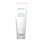 White tube of Wicked Sensual Care Simply Aqua Jelle personal lubricant