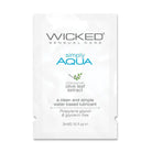 Wicked Sensual Care Simply Aqua Water Based Lubricant - 1oz - Water Based Lubricant